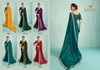 Adra By Suma Chiffon Saree With Zari Sequince Border Work Fancy Saree Exporters In India